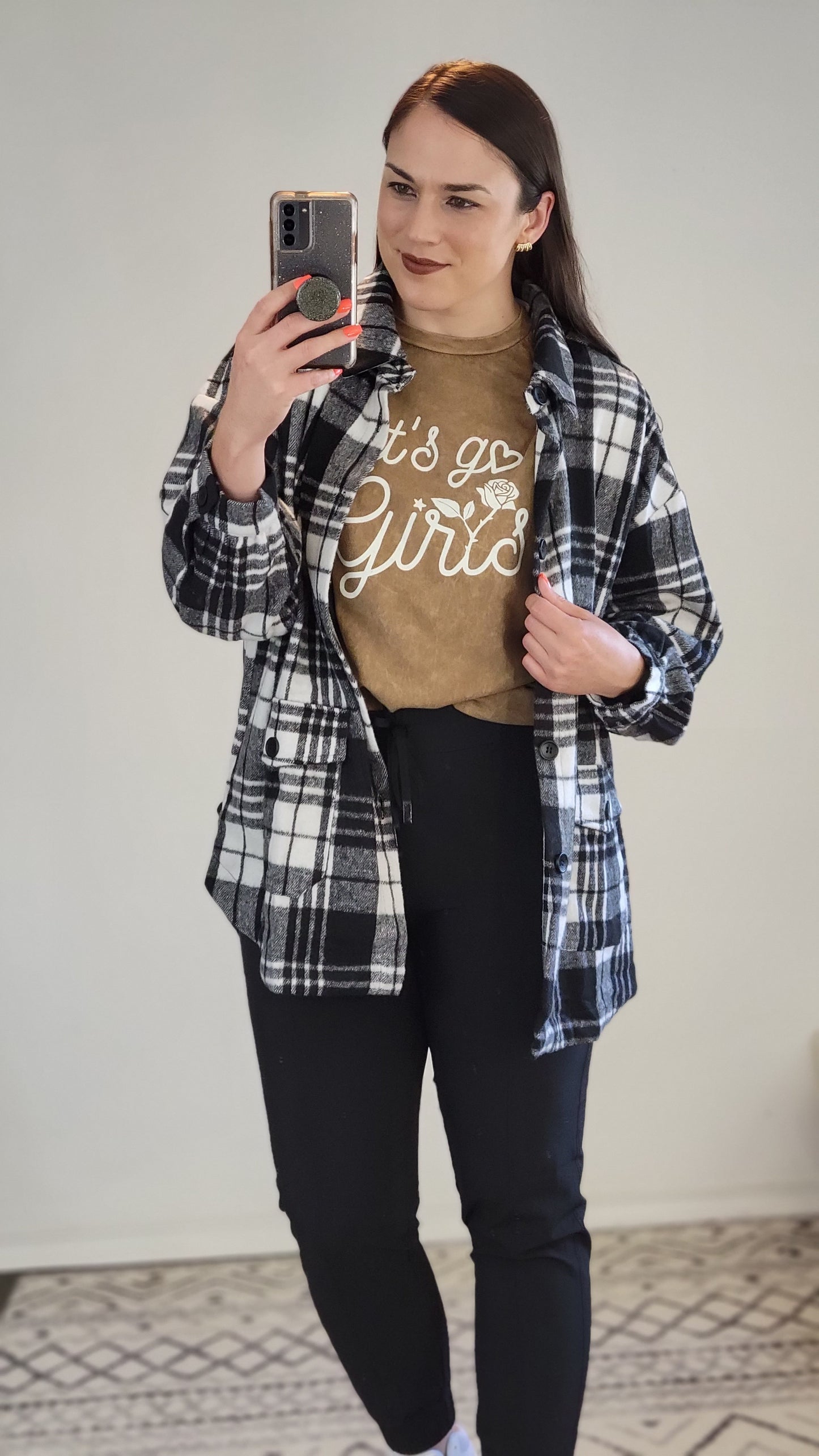 Toast Mineral Wash Let’s Go Girls Graphic Tee "Jo"