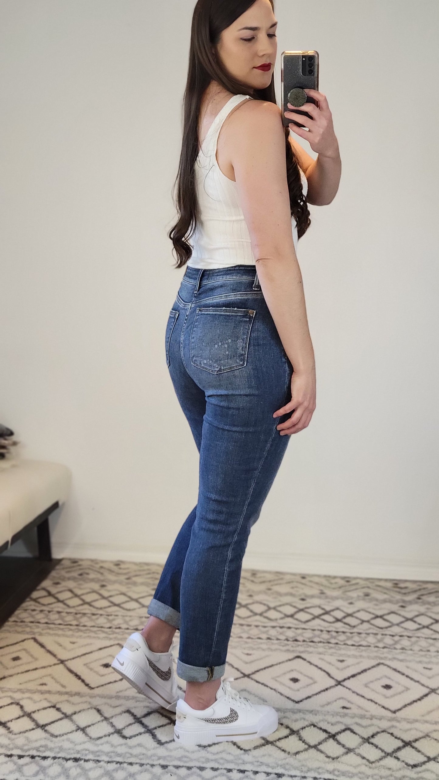 Judy Blue Arie High Rise Boyfriend