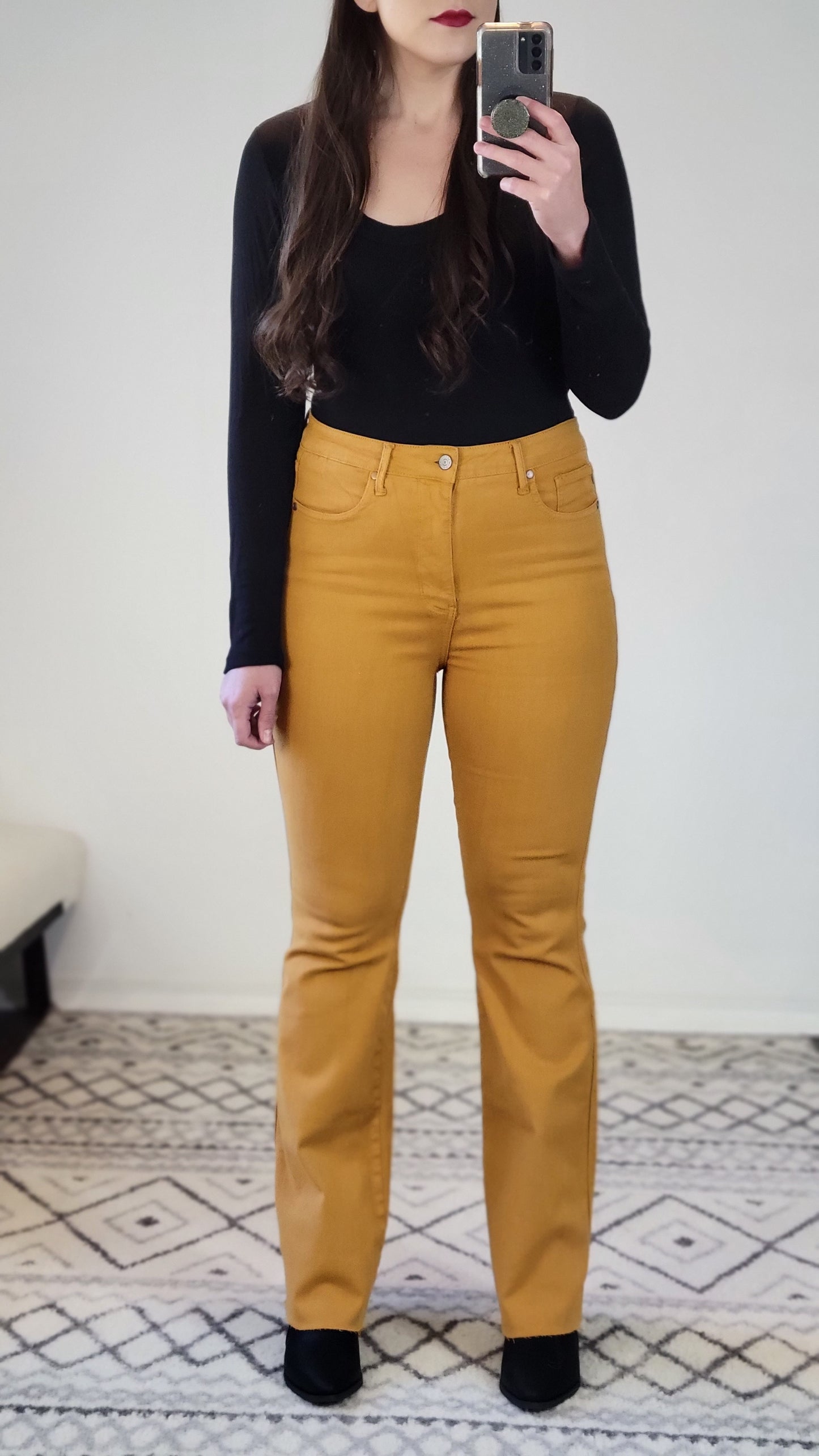 Marigold Judy Blue High Waist Tummy Control Flare "Gracie"