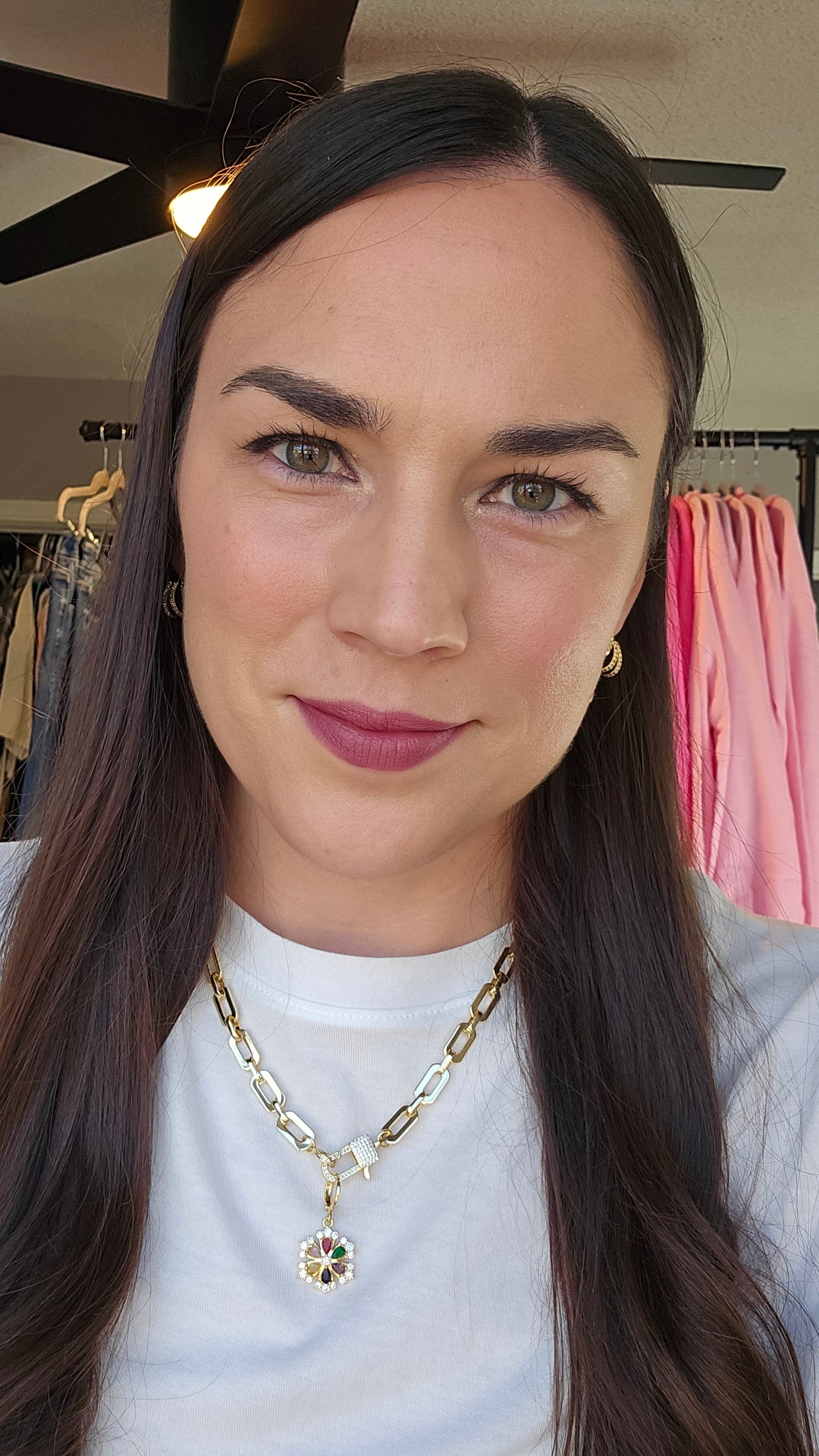 Radiant Adeline Flower Charm