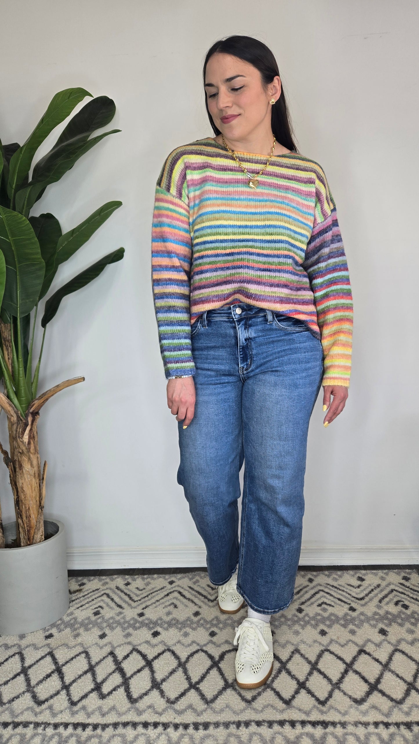 Reese Rainbow Sweater