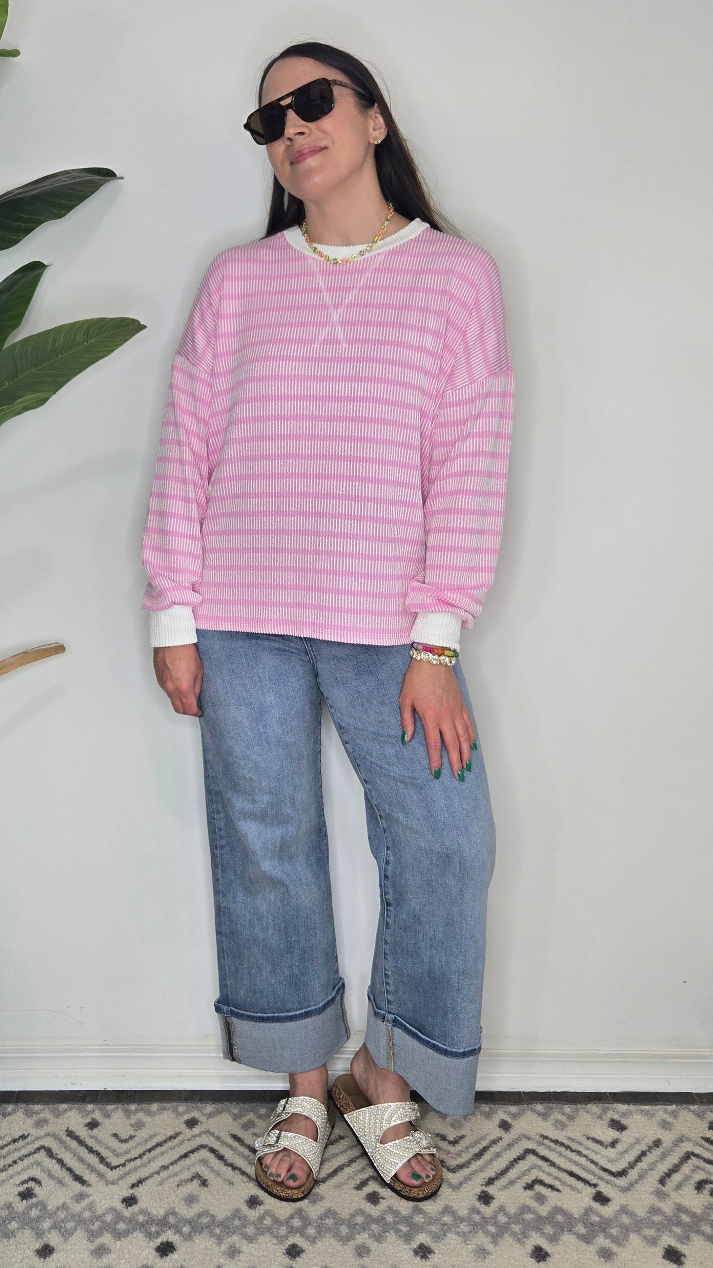 Lola Top- Candy Pink