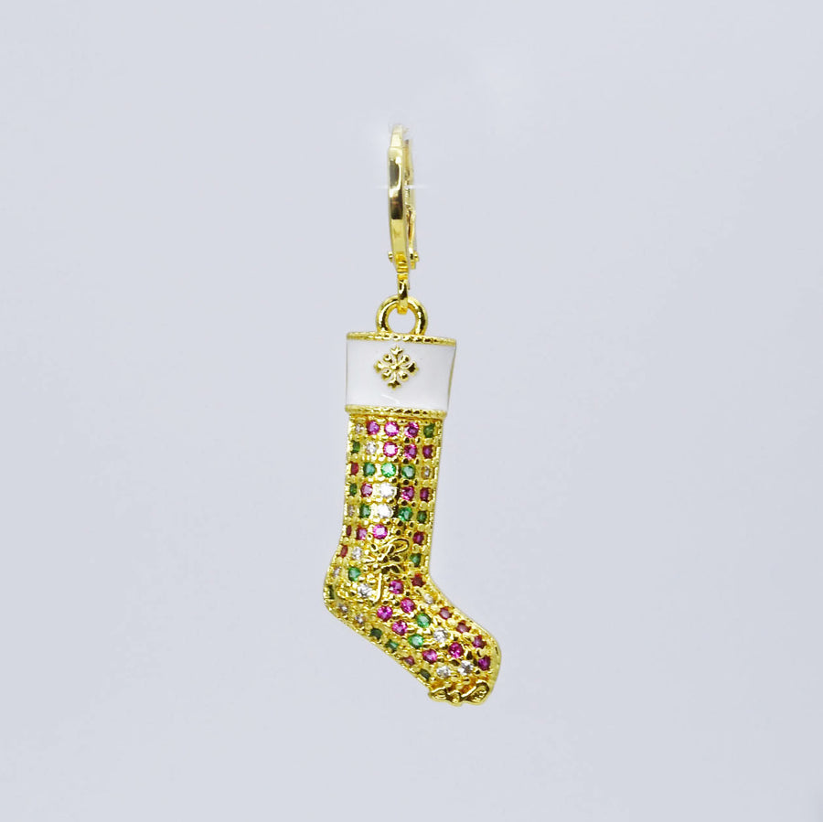 Christmas Gold Stocking