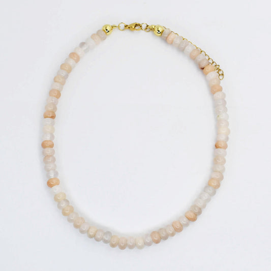 Nude Gemstone Necklace