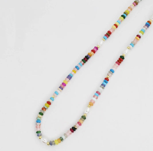 Macarena Gemstone Necklace