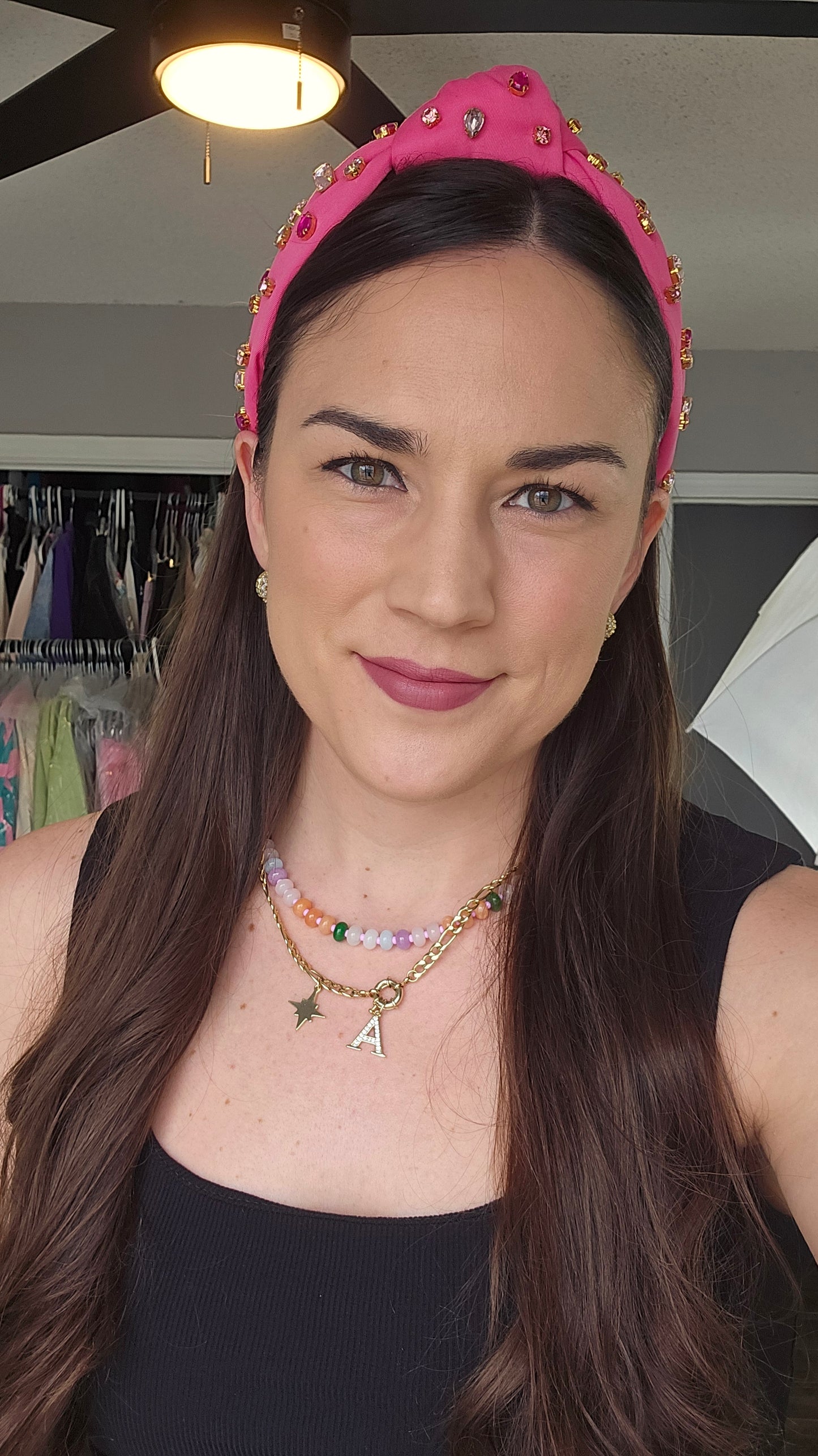 Pastel Gemstone Necklace