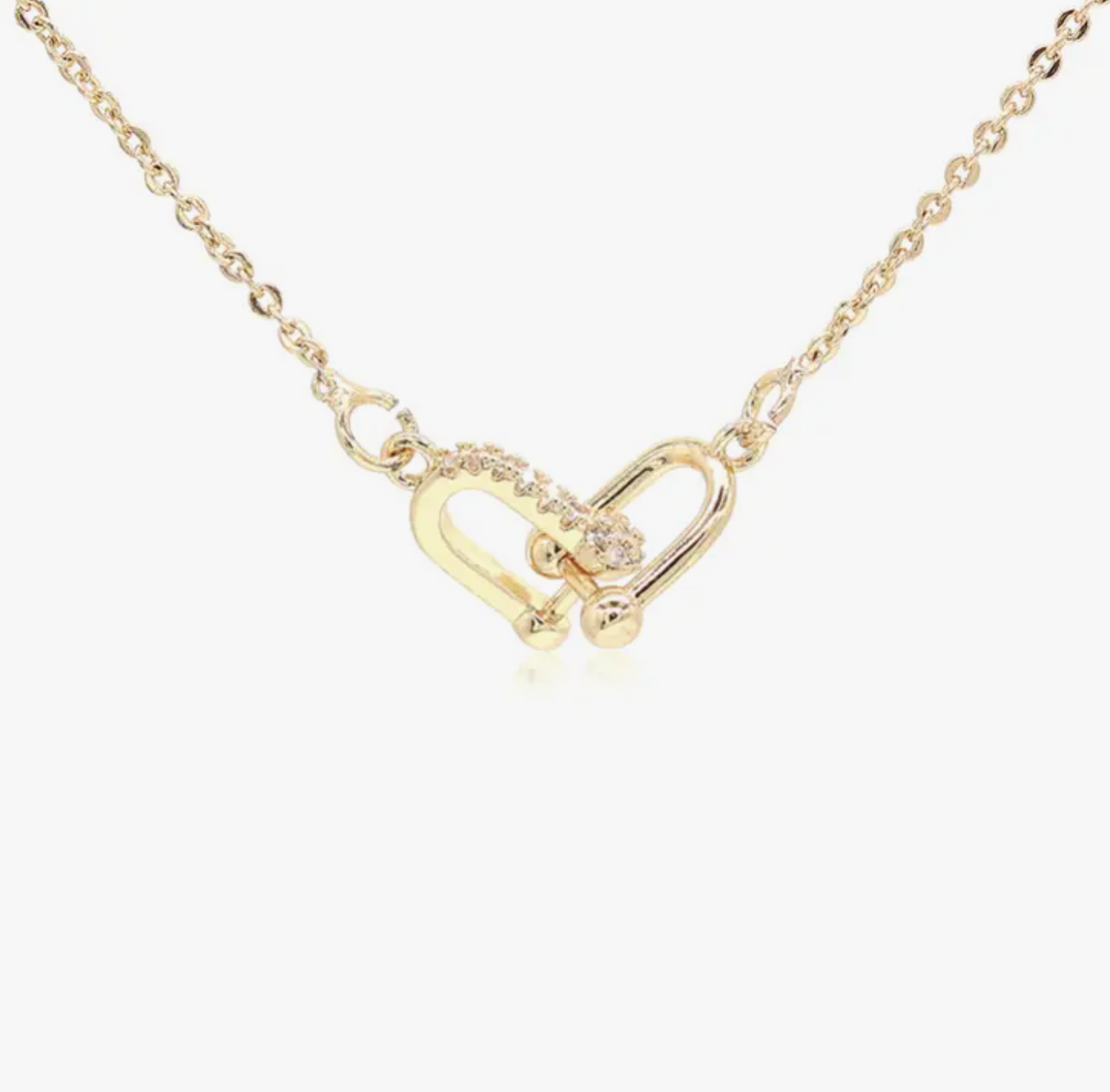 U Link 18K Gold Necklace
