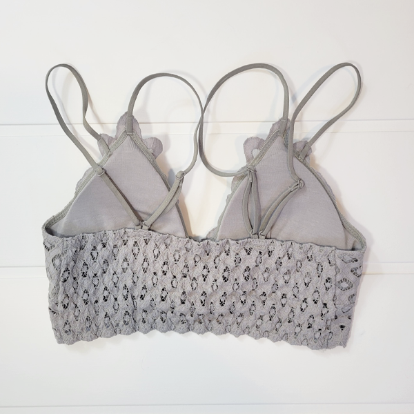 Grey Bralette