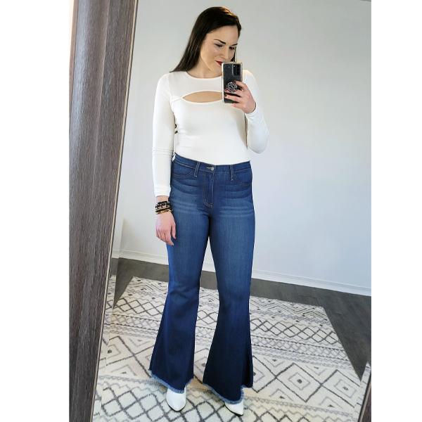 Judy Blue High Rise Super Flare