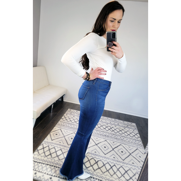Judy Blue High Rise Super Flare