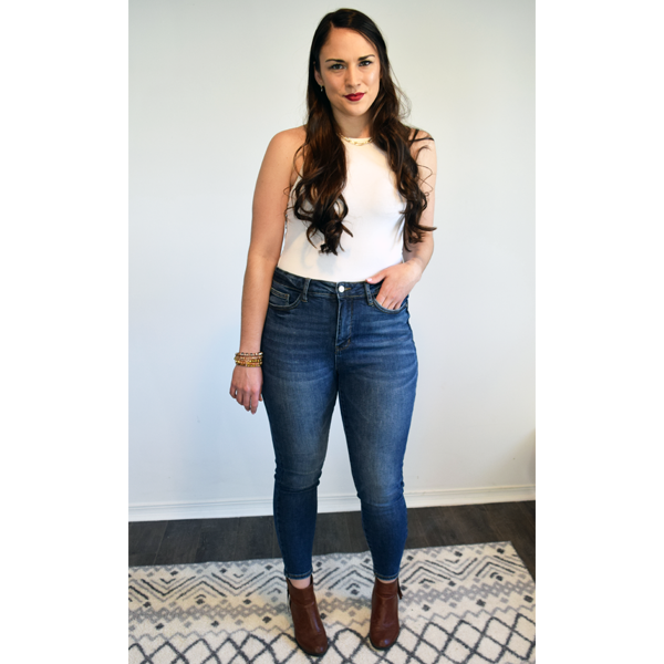 Judy Blue Bella High Rise Dark Skinny (1)