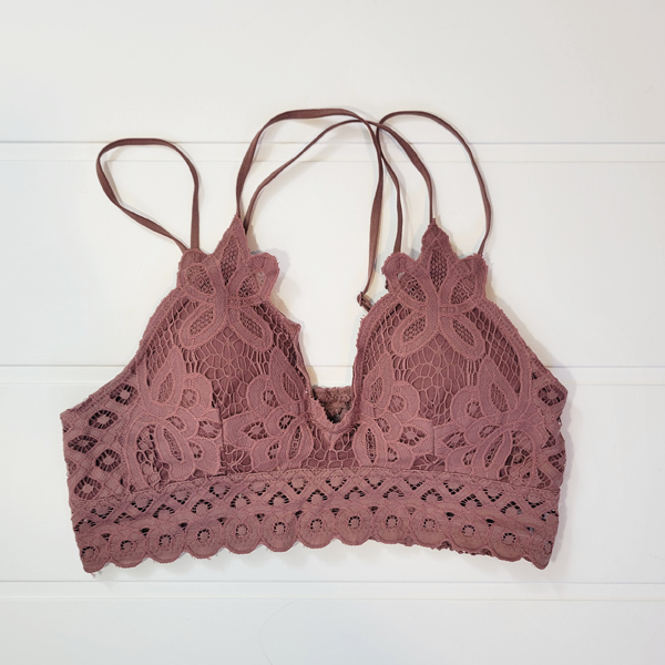 Mauve Bralette (S)(M)