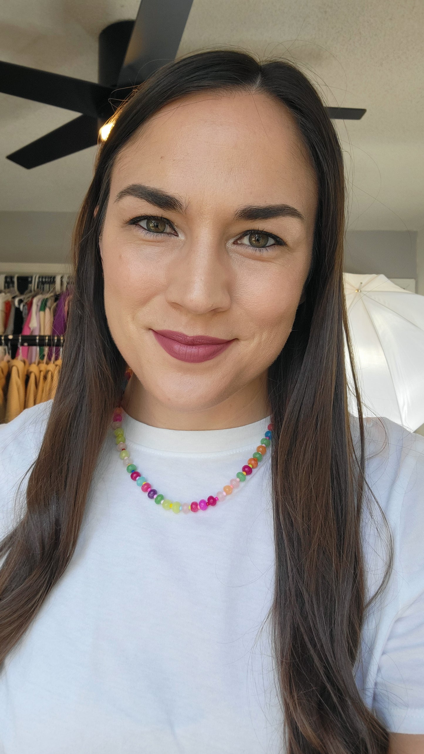 Colorburst Gemstone Necklace