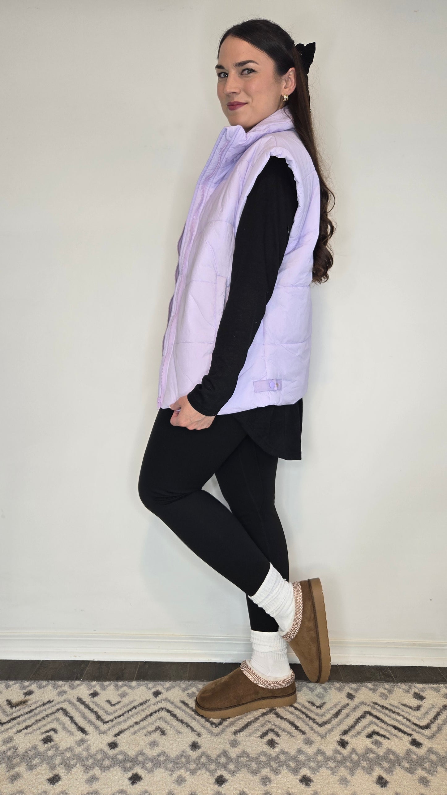 Black Raglan Long Sleeve Garment Washed Hi Low Oversize Top "Cora"