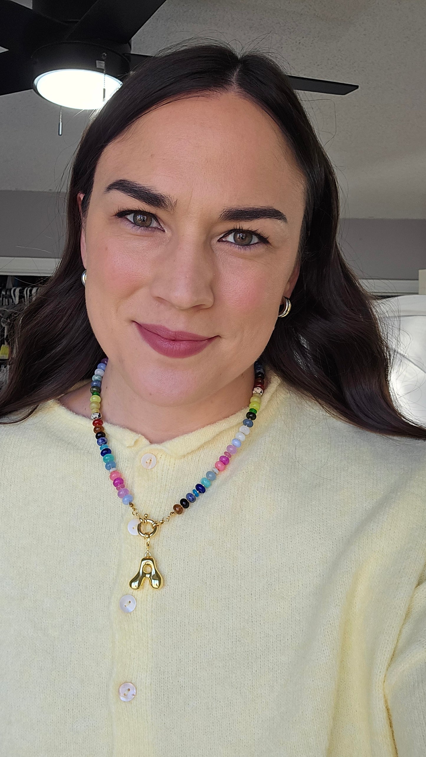 Shades of Fun Gemstone Necklace