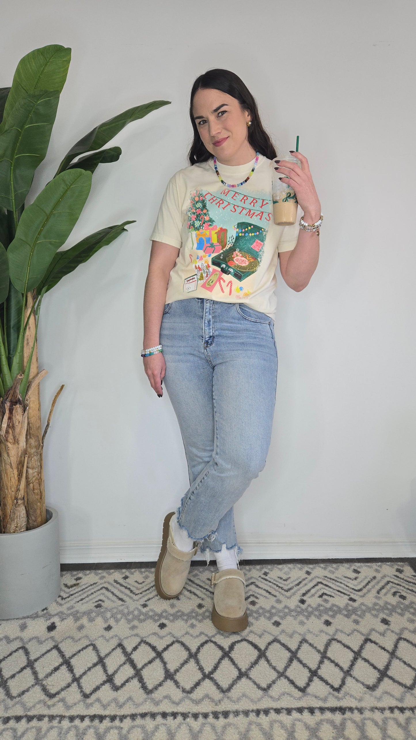 Vintage Christmas Graphic Tee "Rhett"