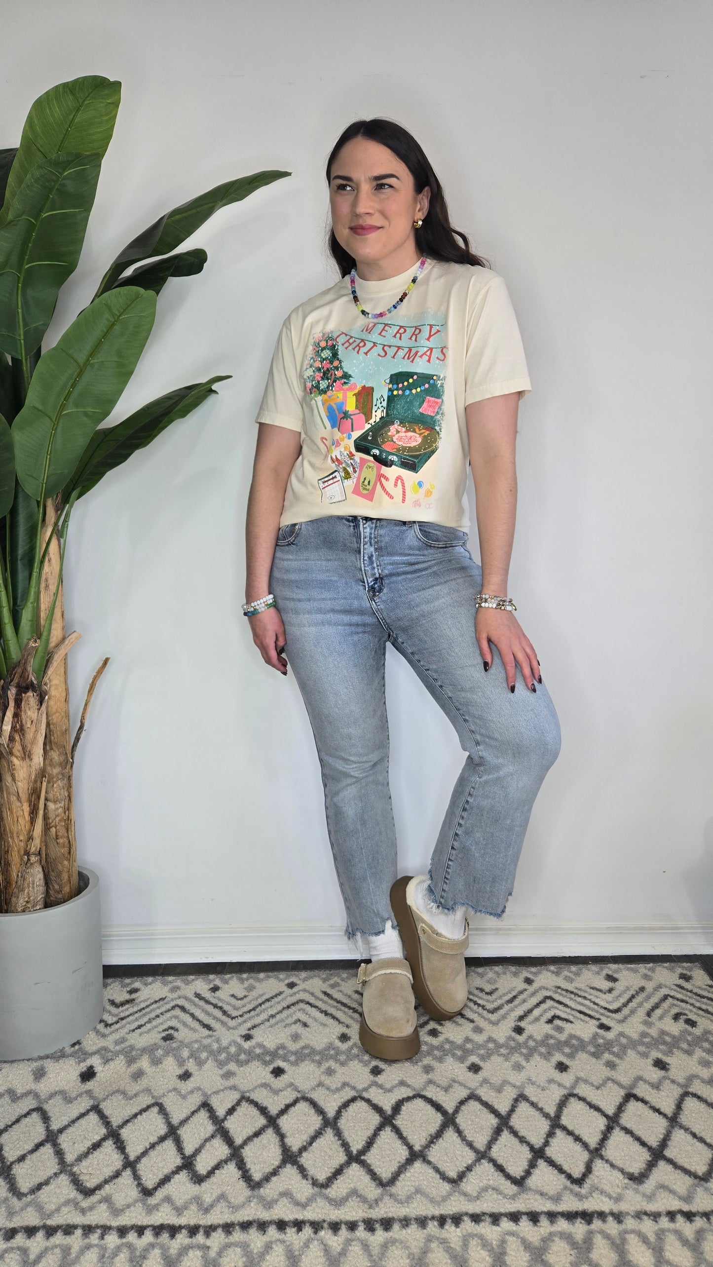 Vintage Christmas Graphic Tee "Rhett"