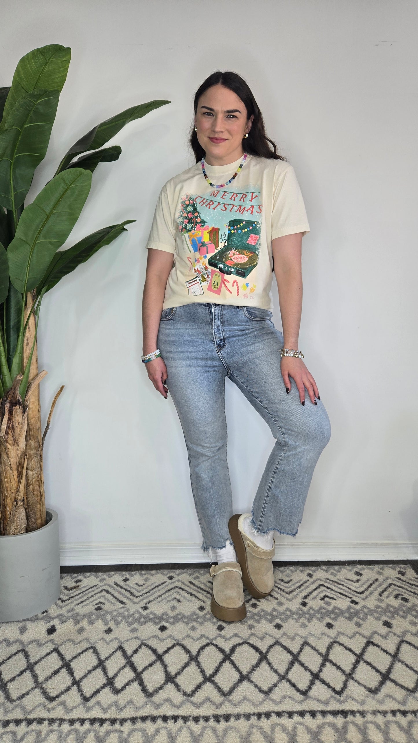 Vintage Christmas Graphic Tee "Rhett"