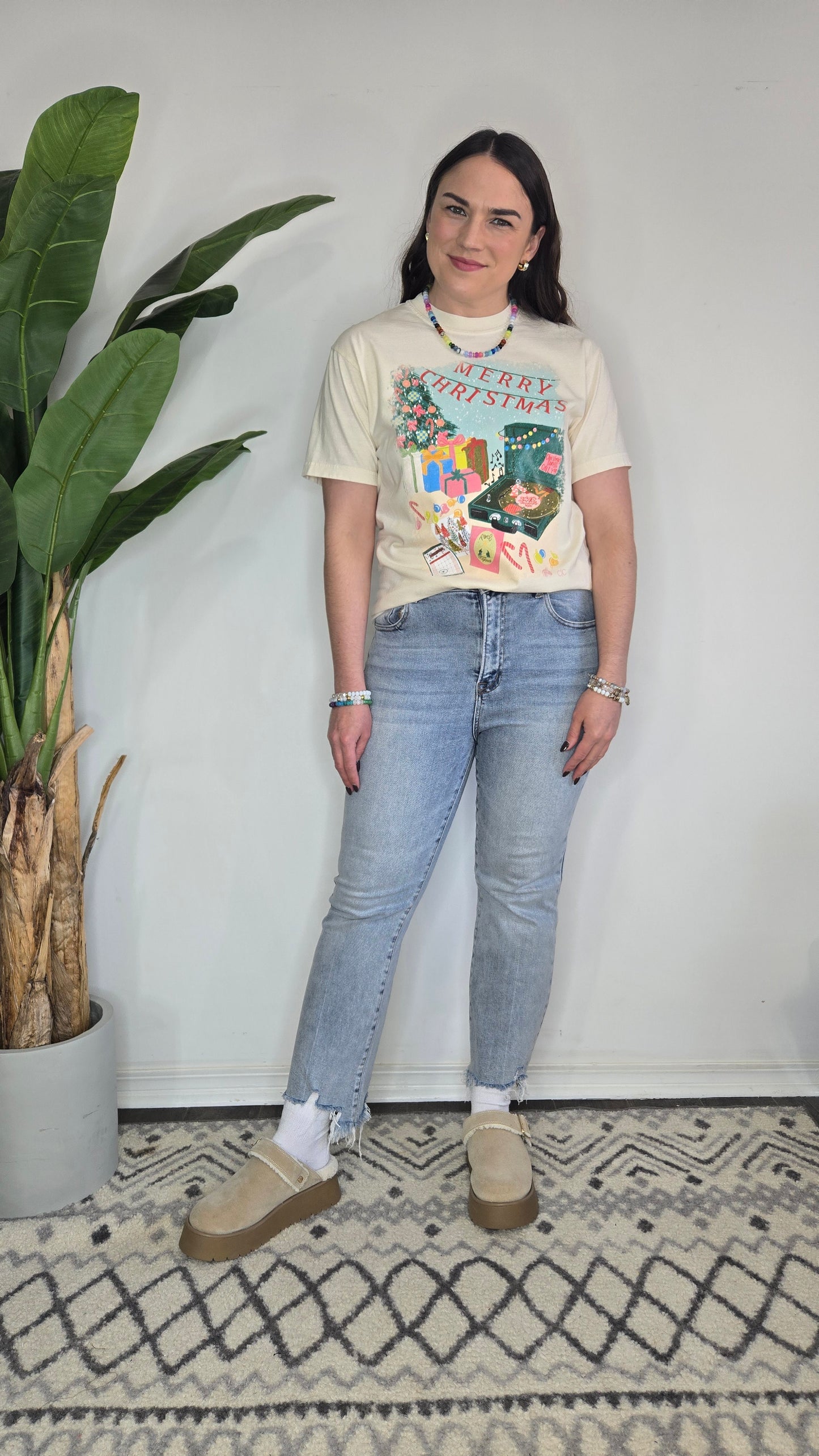 Vintage Christmas Graphic Tee "Rhett"