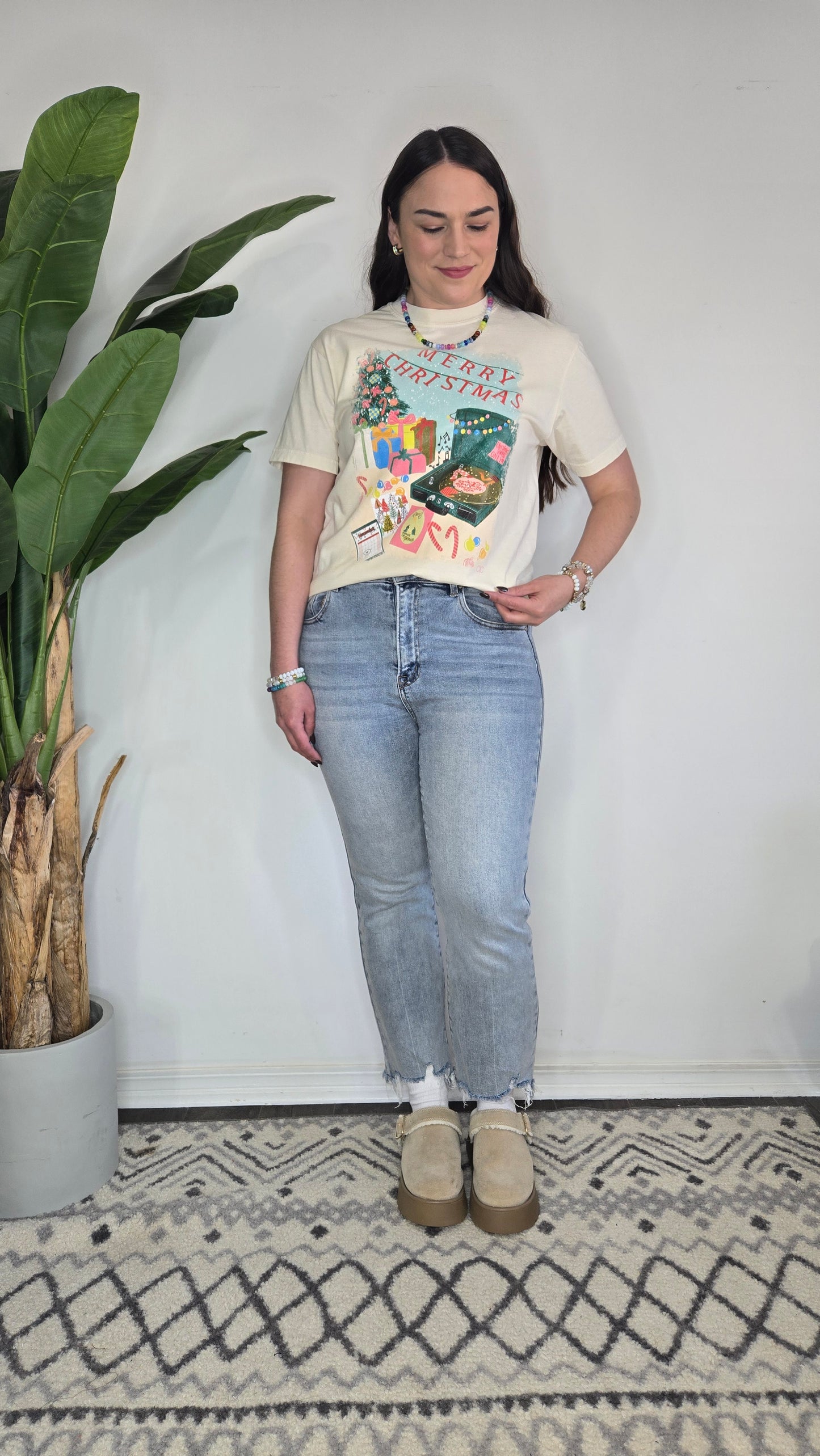 Vintage Christmas Graphic Tee "Rhett"