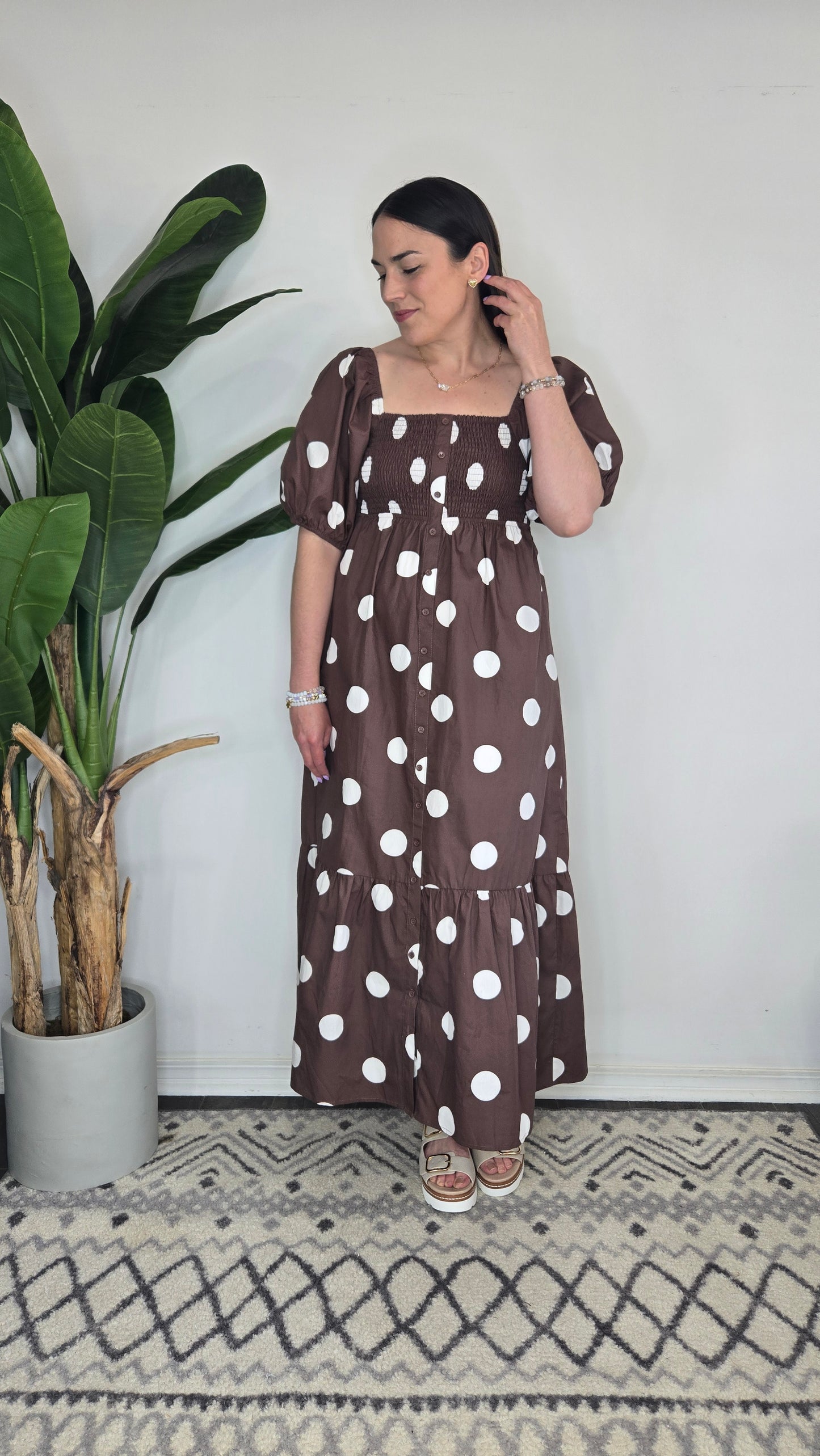 Cora Polka Dot Dress