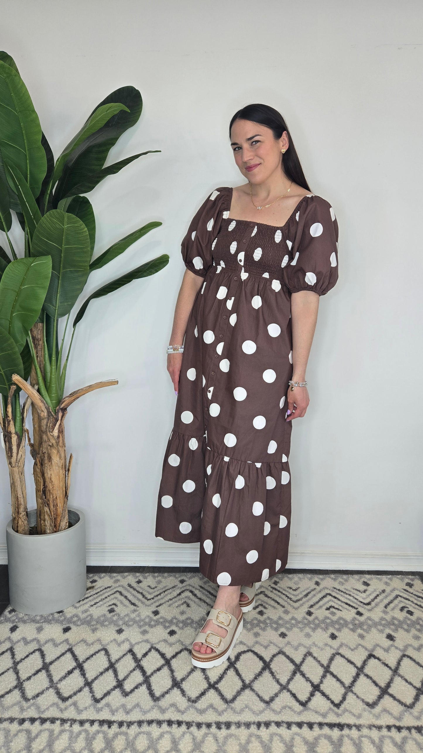 Cora Polka Dot Dress