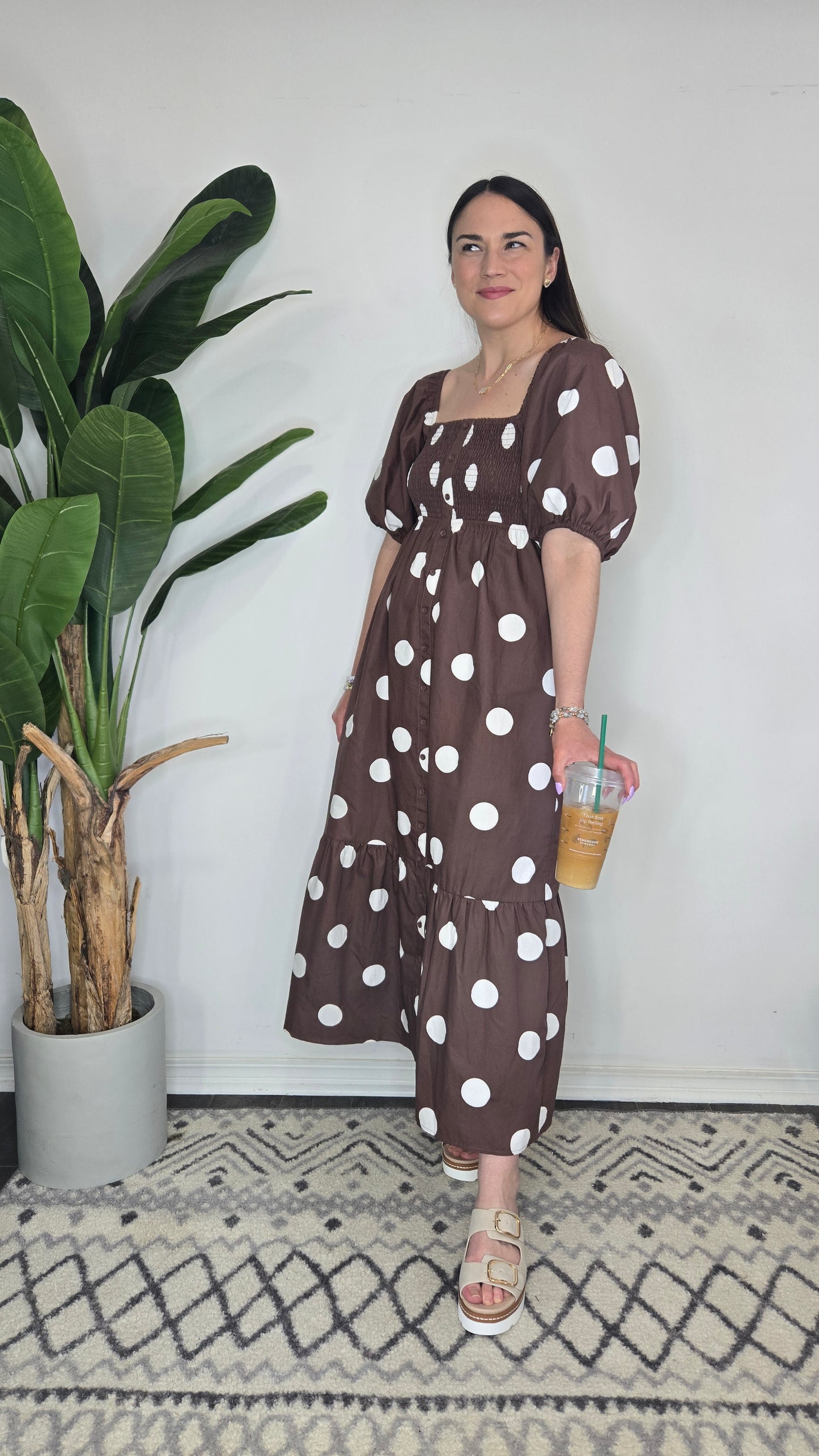 Cora Polka Dot Dress
