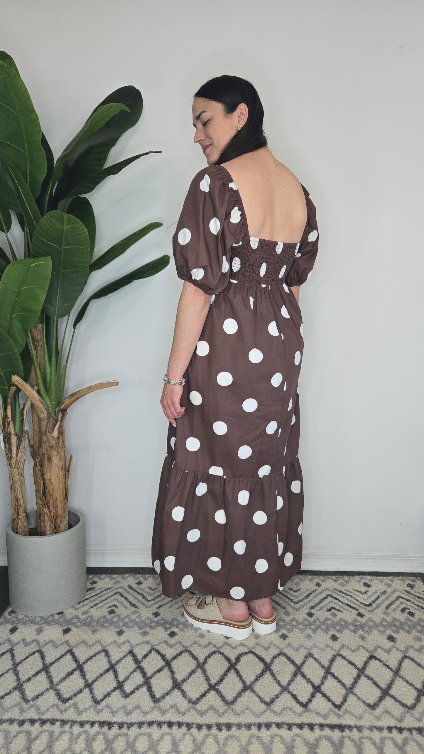 Cora Polka Dot Dress