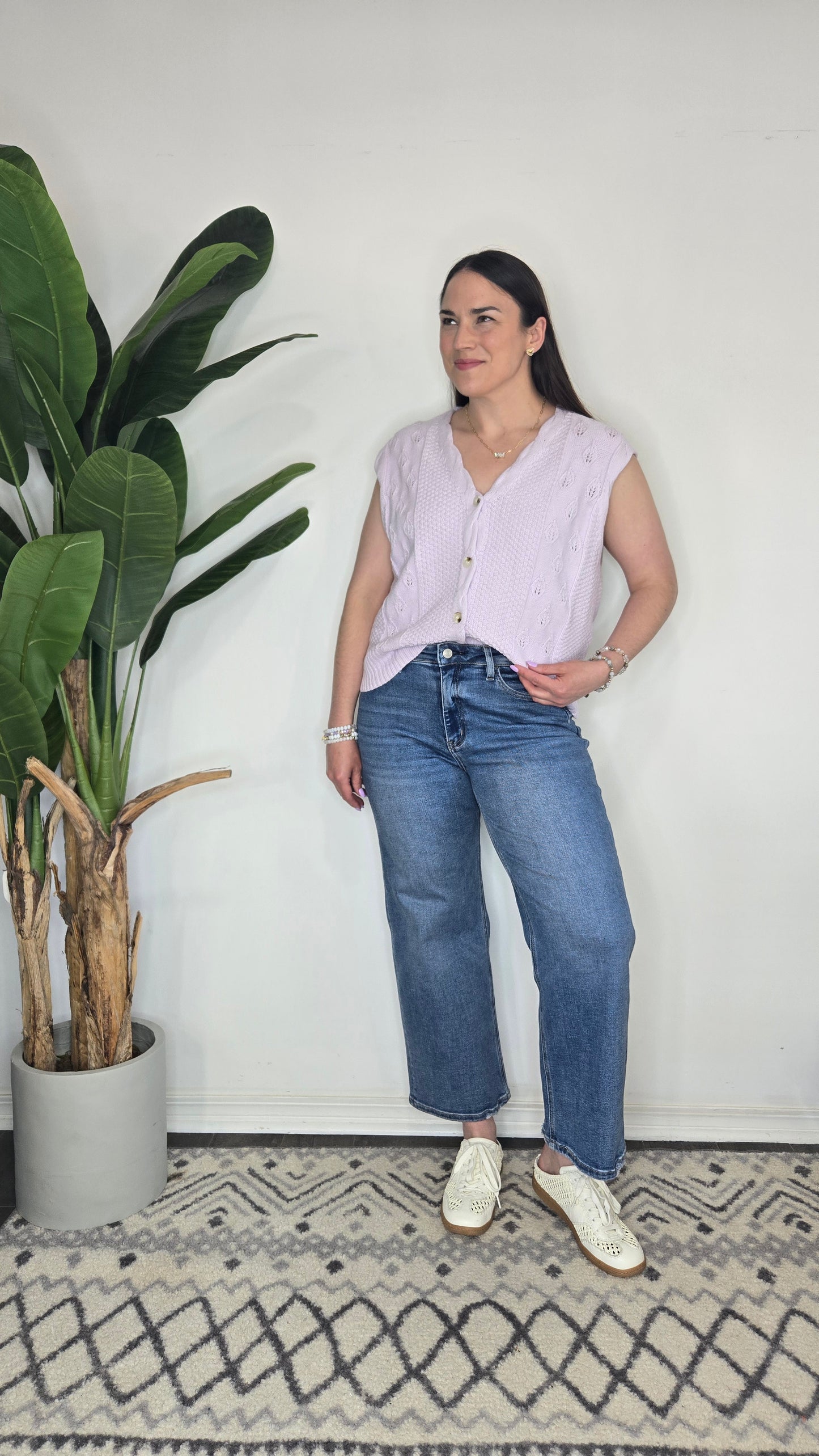 Loren Lavender Vest