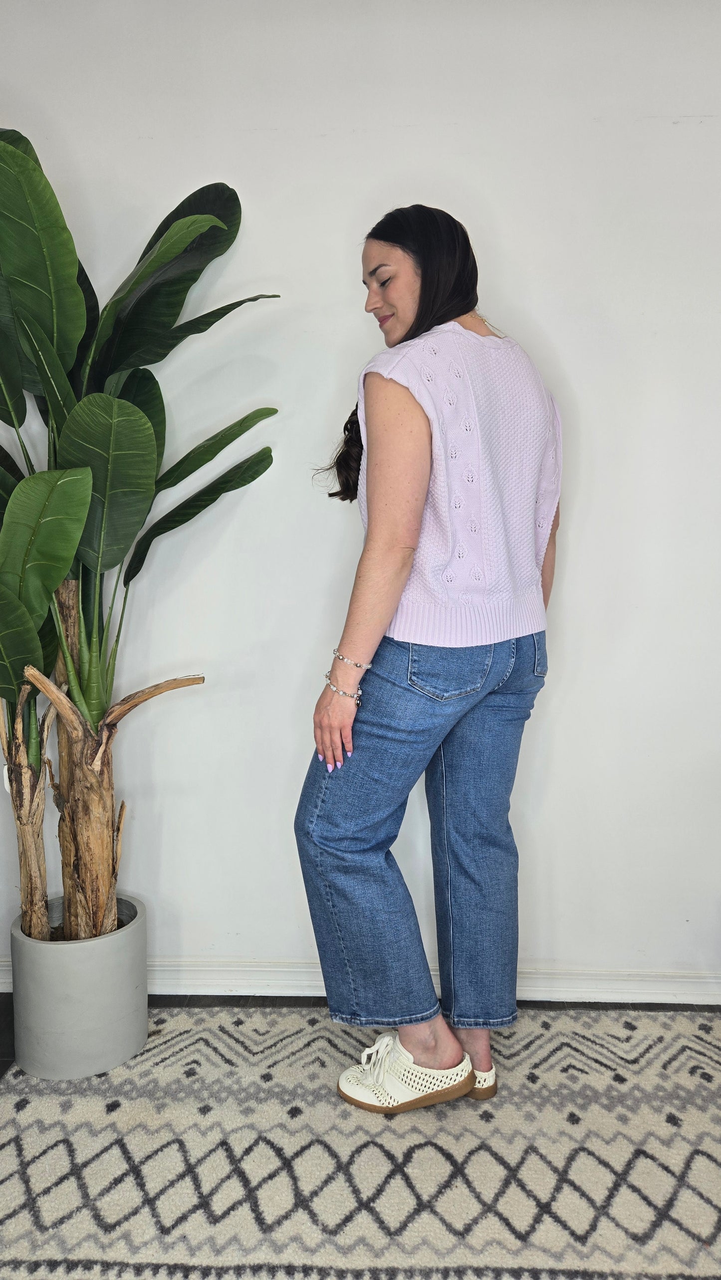 Loren Lavender Vest
