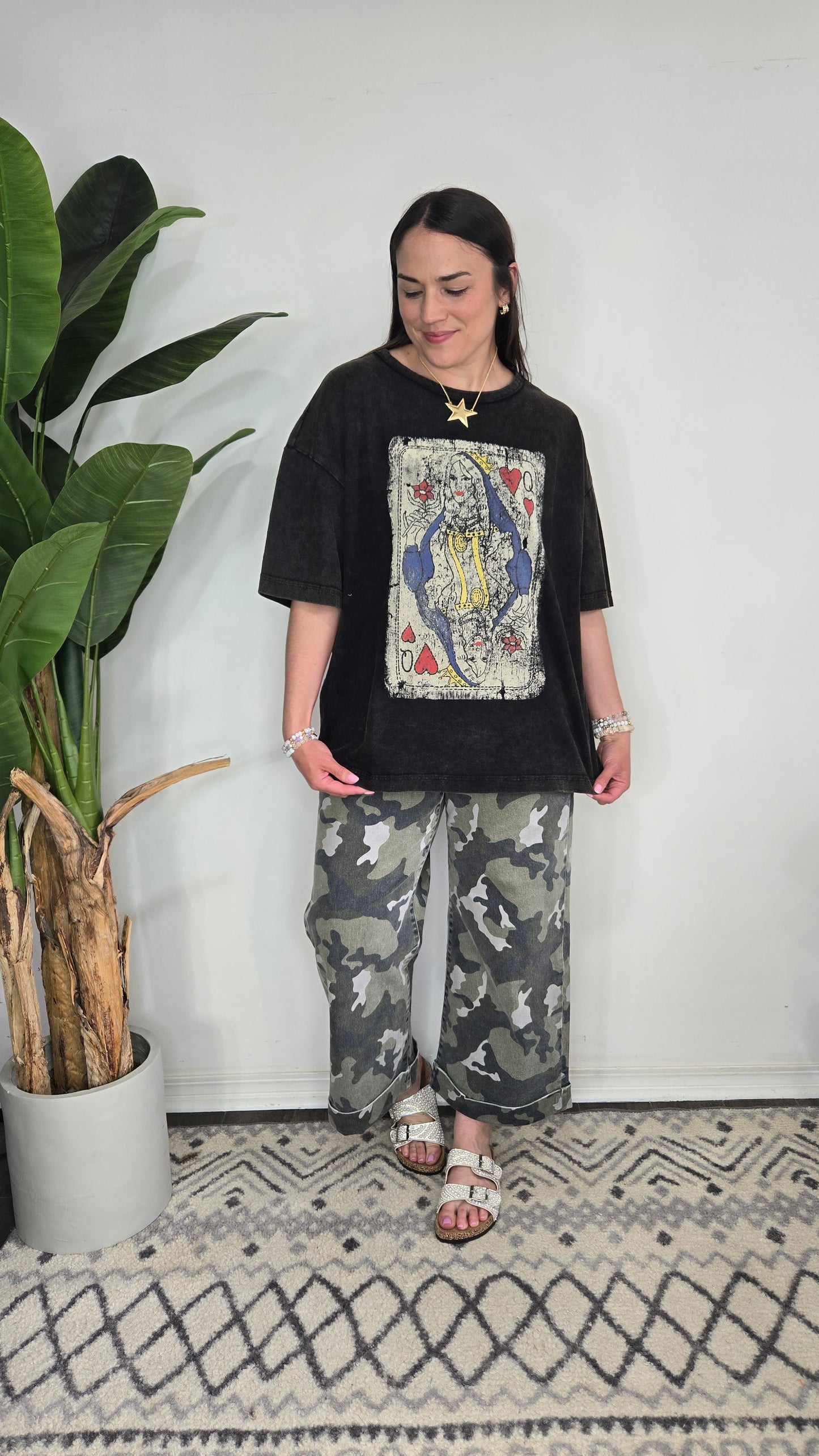 Ramona Playing Card Graphic Tee