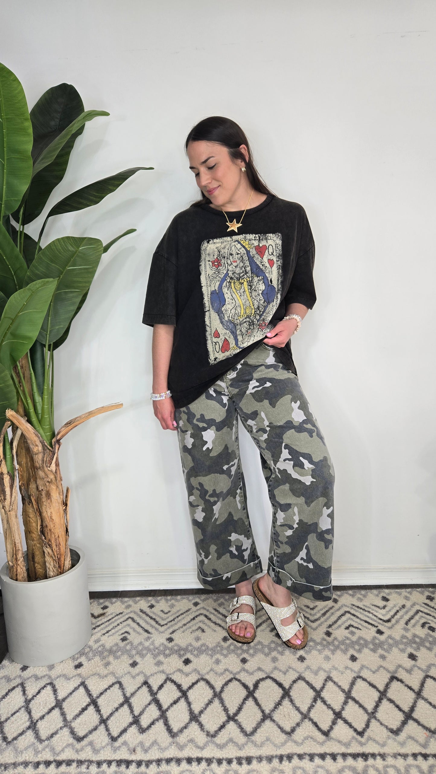 Ramona Playing Card Graphic Tee