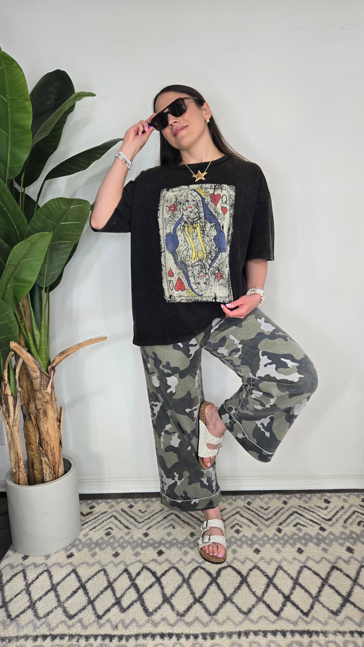 Ramona Playing Card Graphic Tee