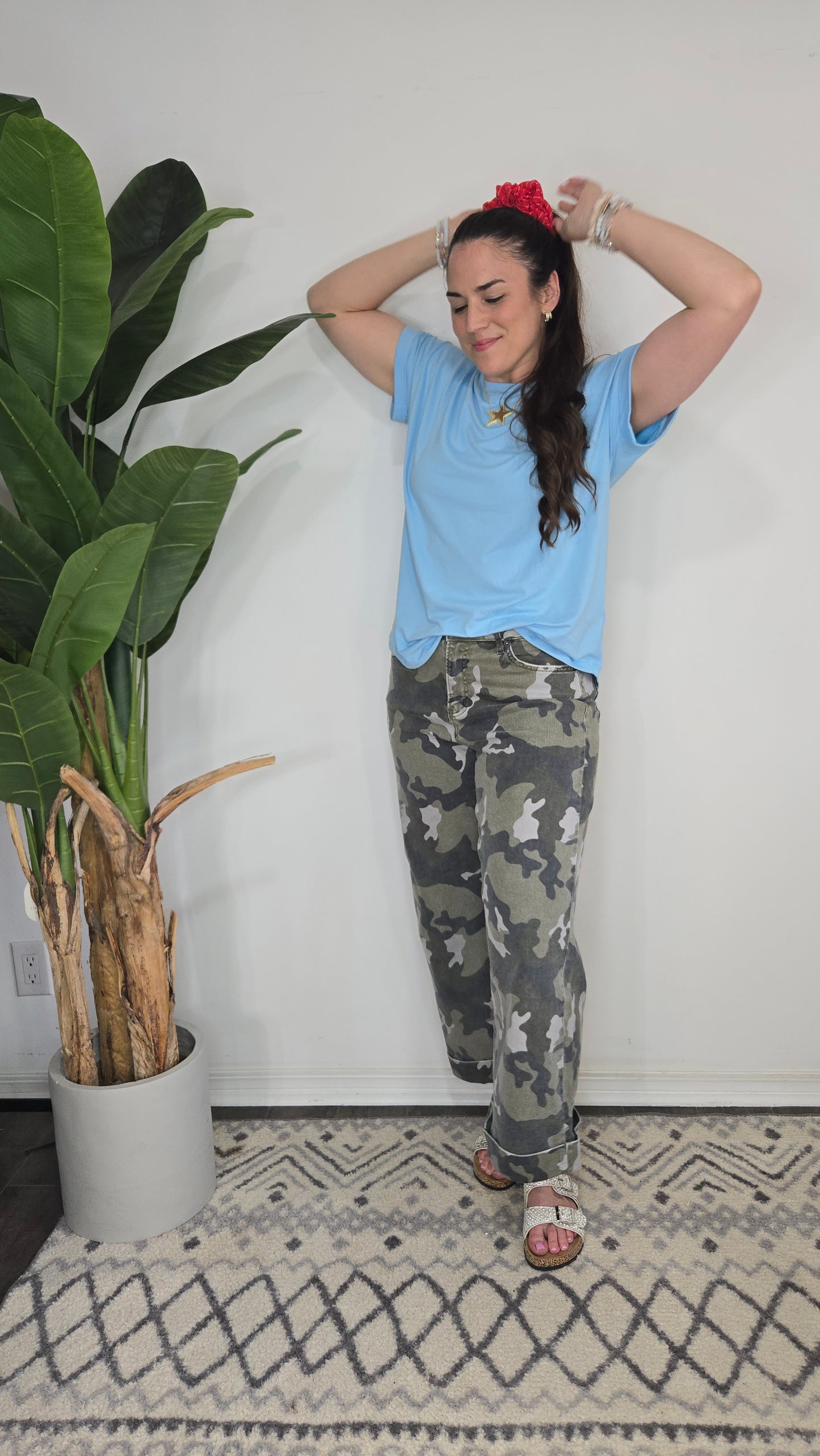 Saylor Essential Top - Sky Blue