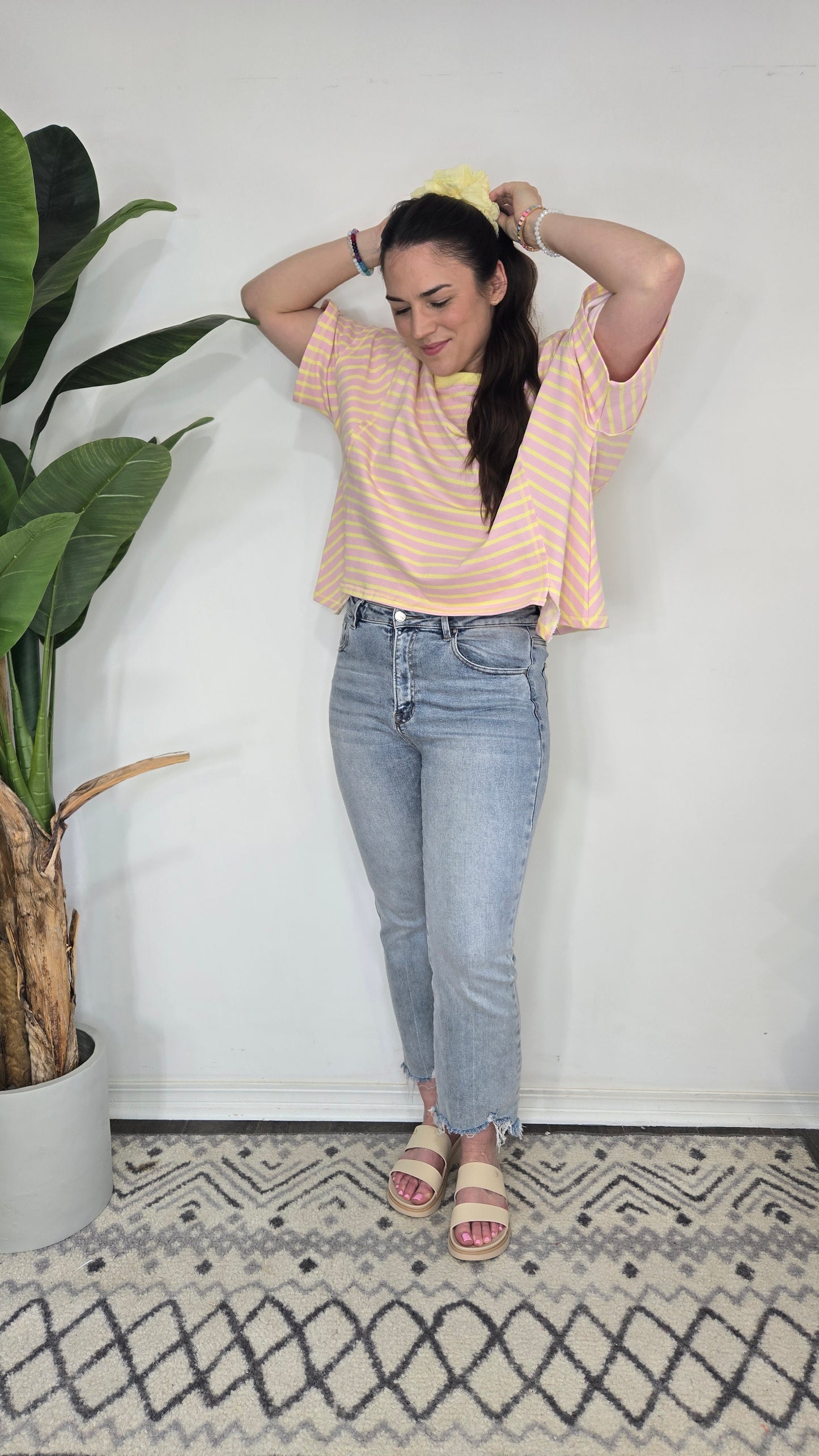 Zelie Pink Lemonade Top