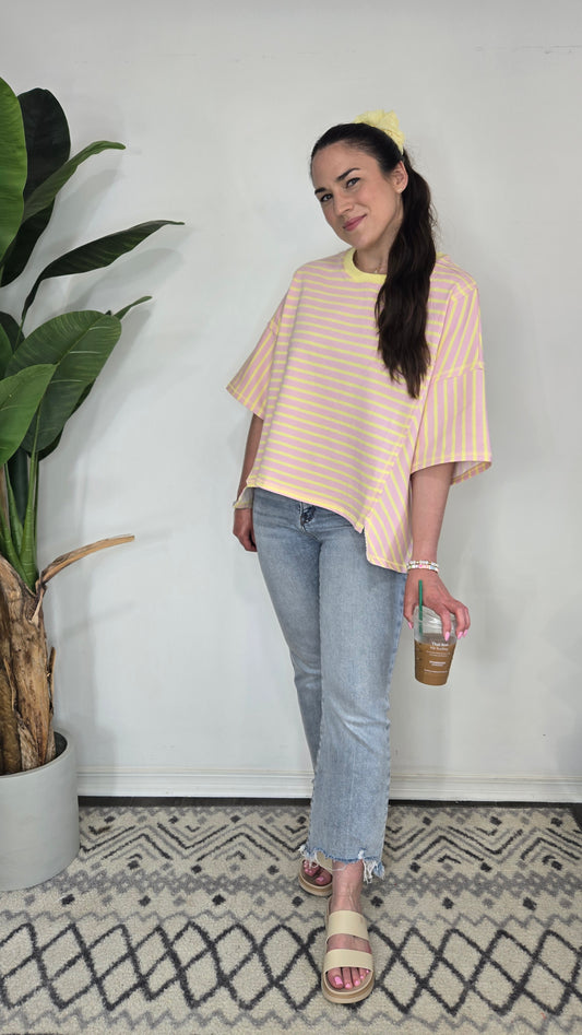 Zelie Pink Lemonade Top