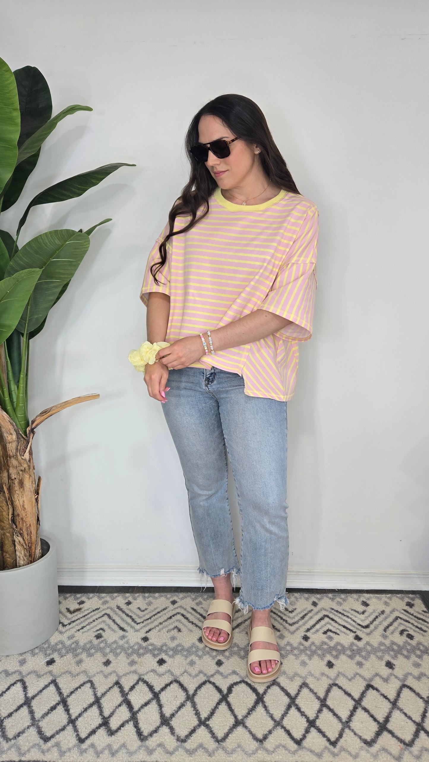 Zelie Pink Lemonade Top