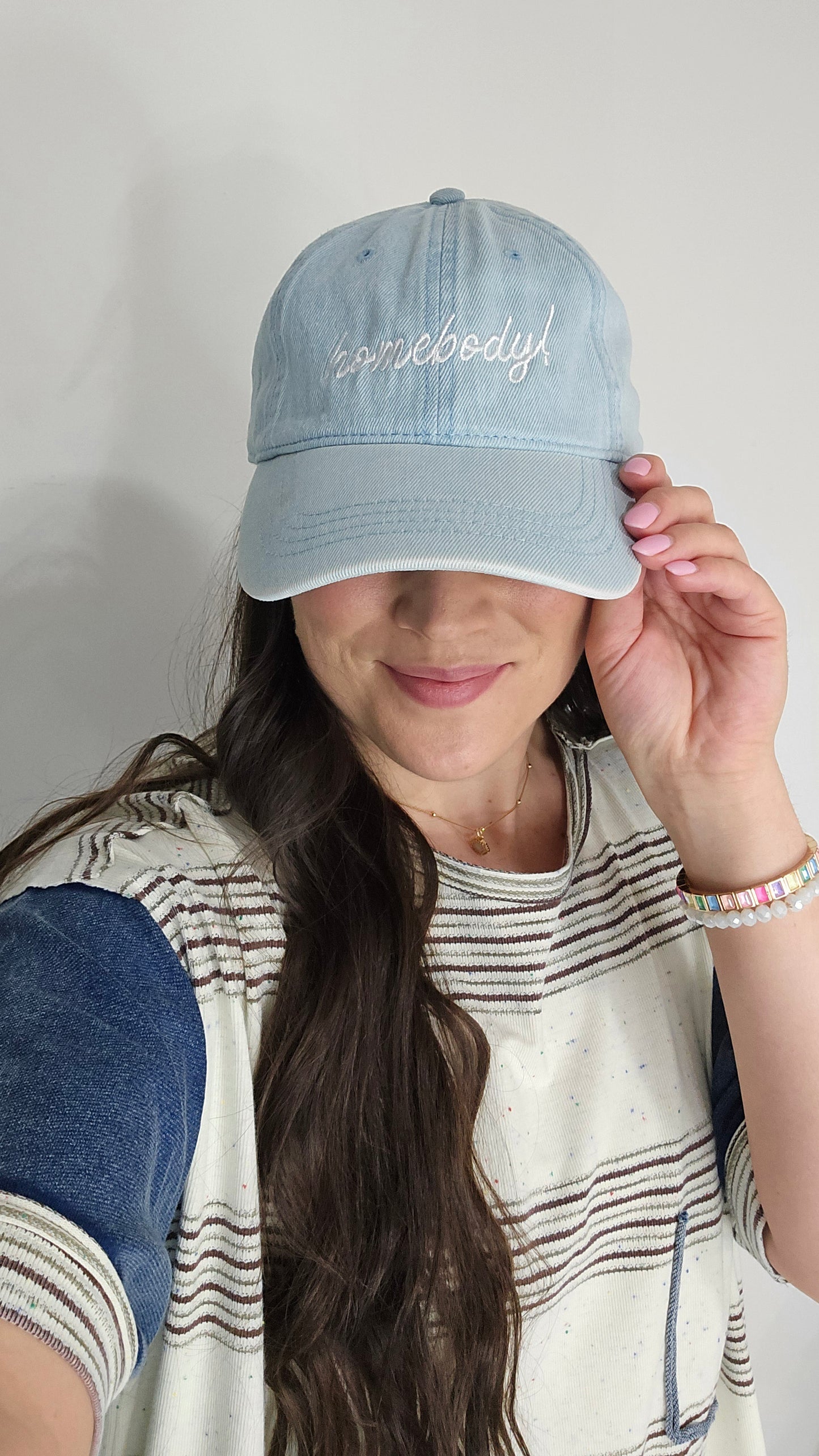 Homebody Dad Cap - Denim