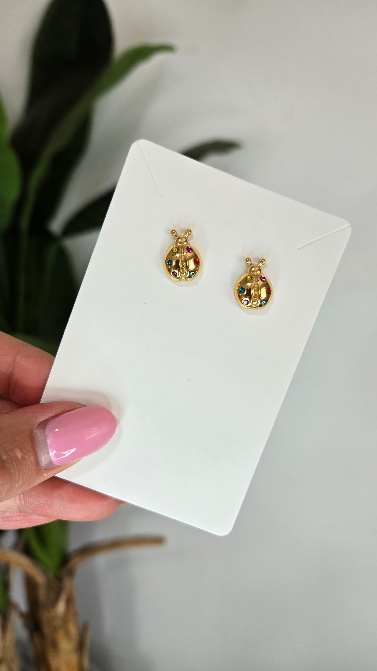 Mabel Lucky Ladybug - Earrings