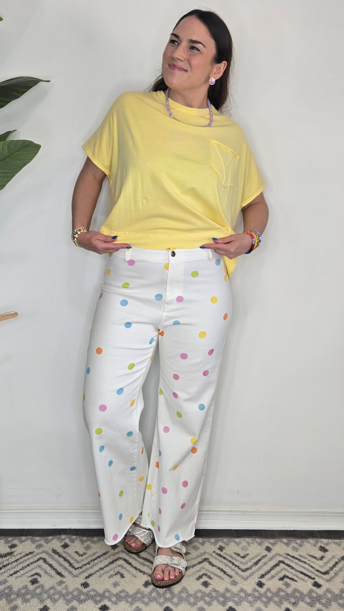 Dahlia Dot Pants