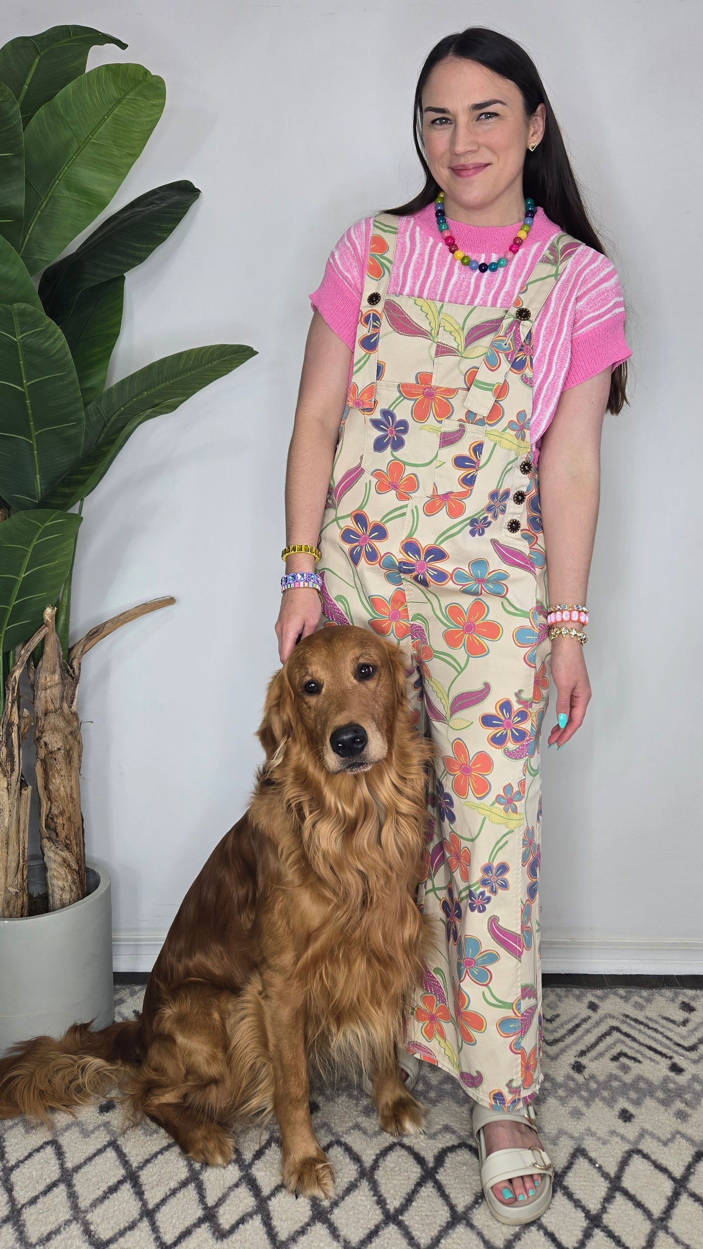 Harmony Bloom Overalls