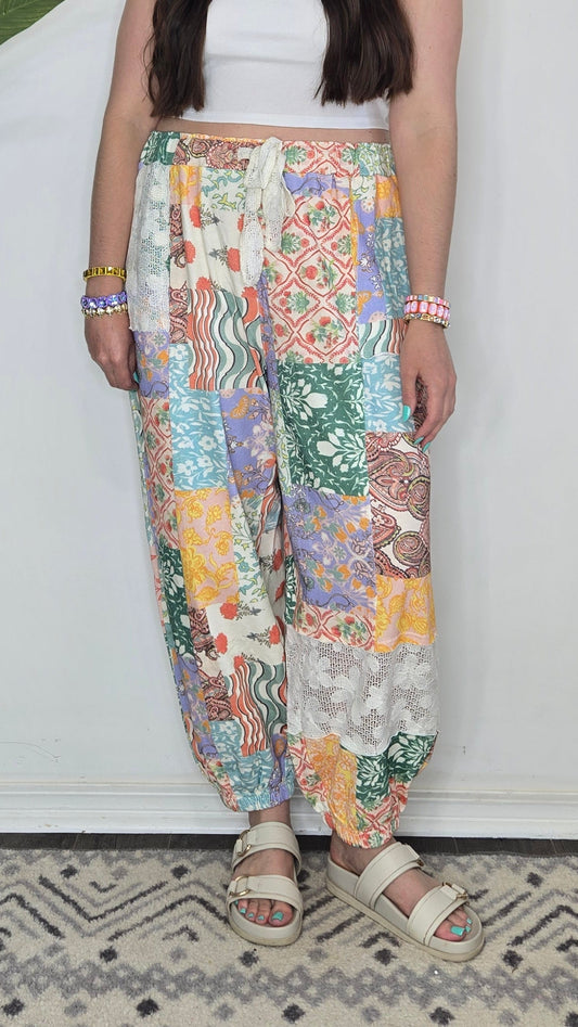 Georgia Patchwork Pants