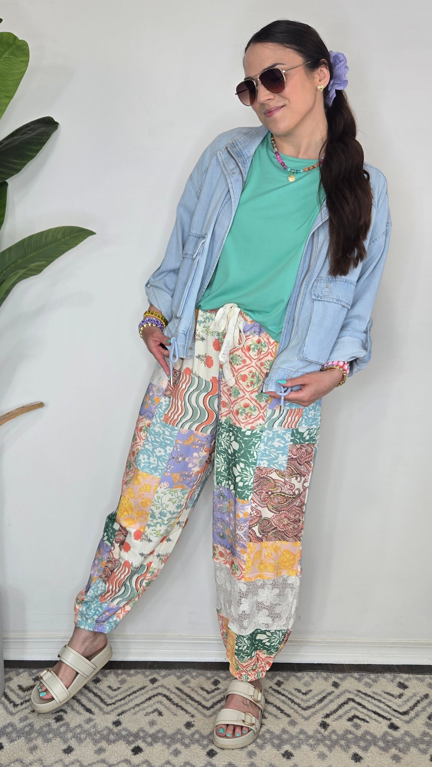 Georgia Patchwork Pants