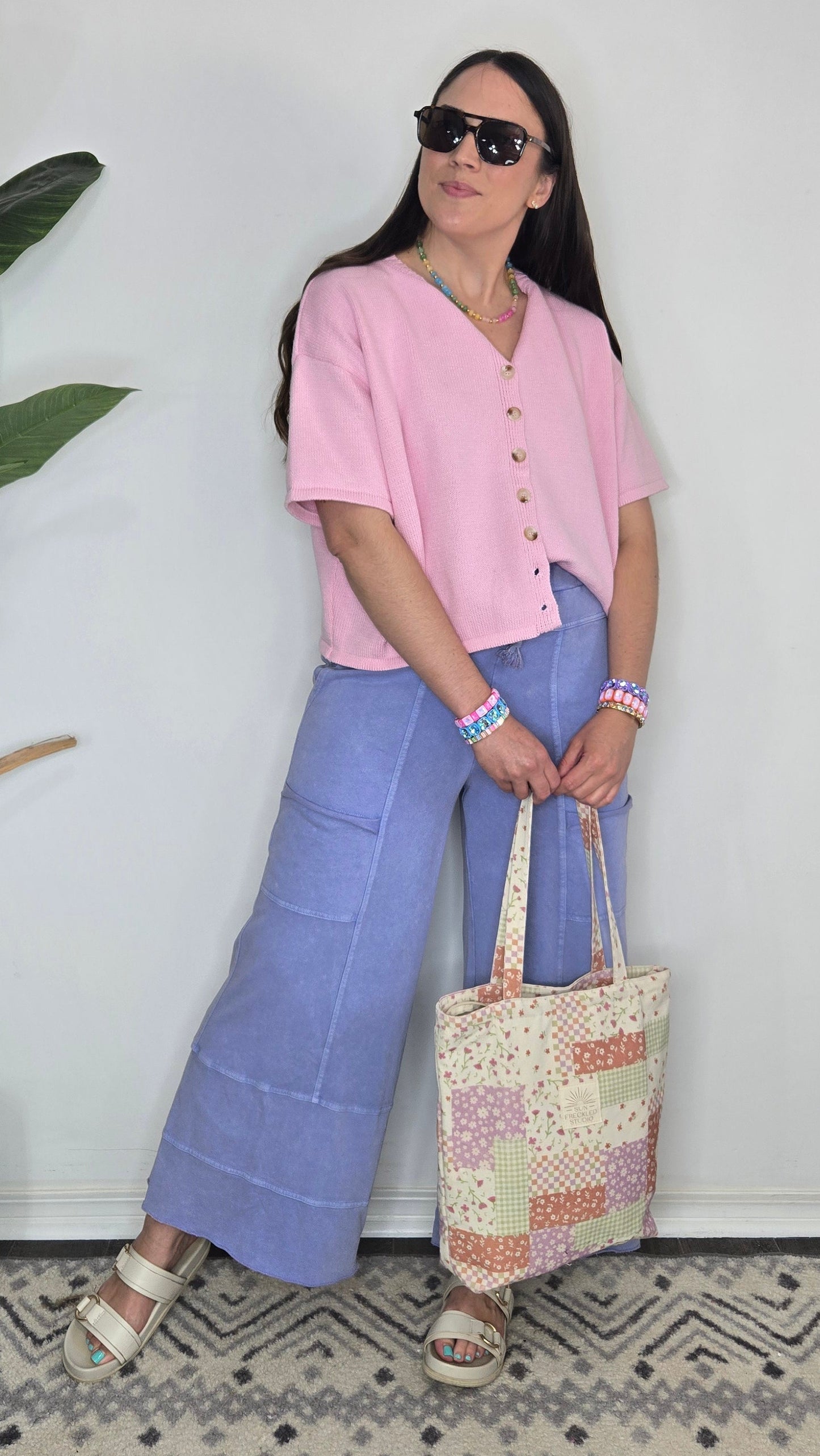 Aleyna Lifestyle Pants - Misty Blue