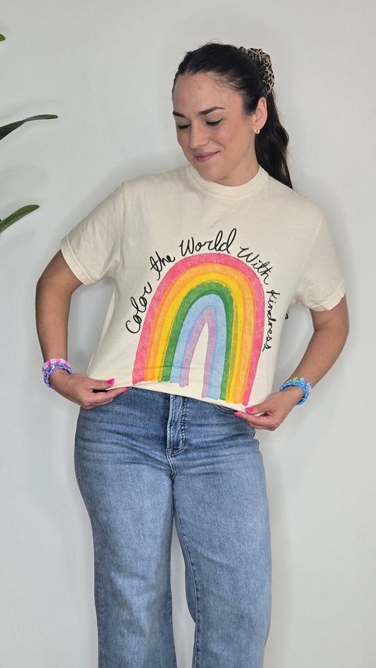 Color the World with Kindness Tee