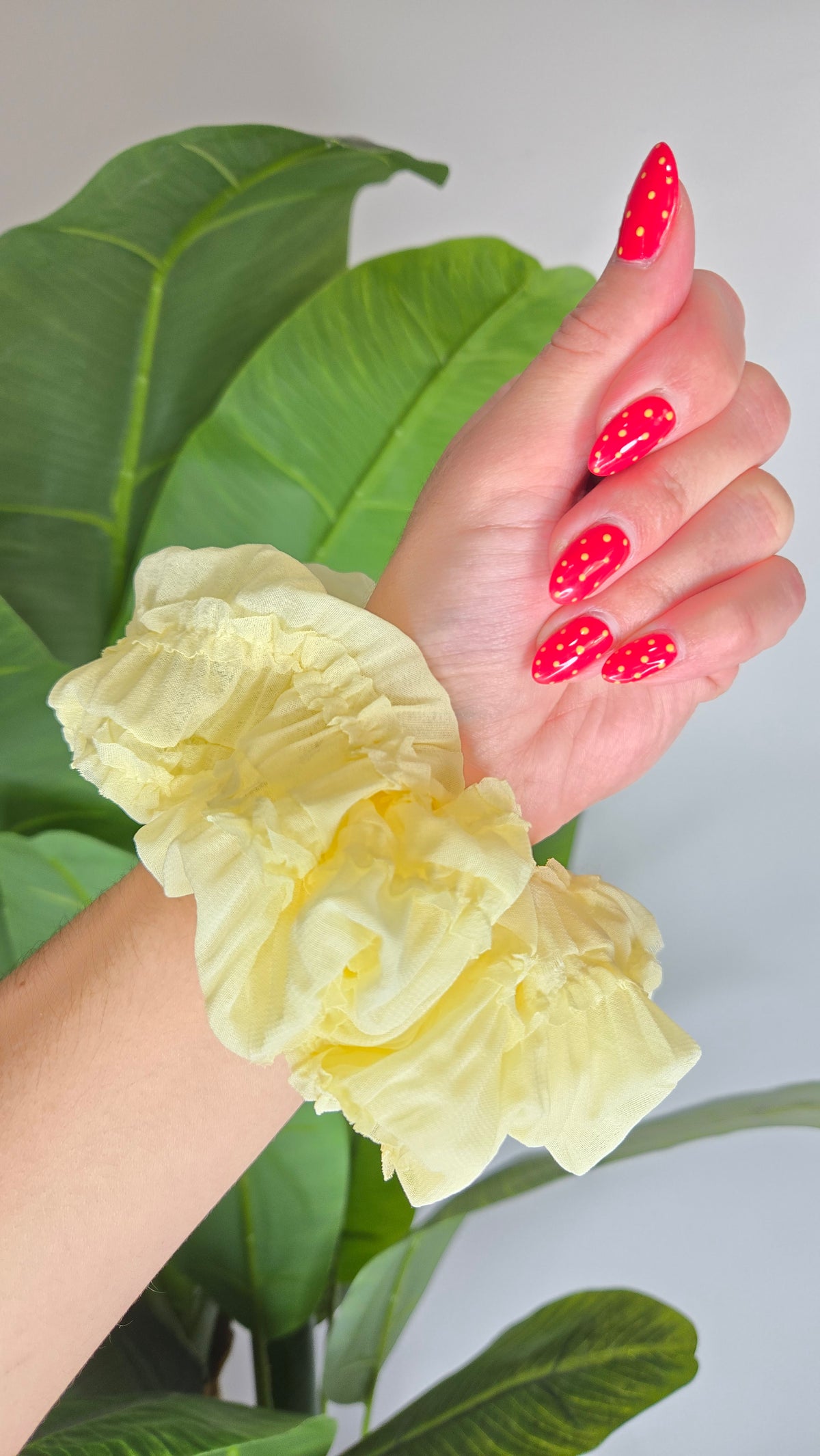 Lemon Drop Scrunchie -Restock