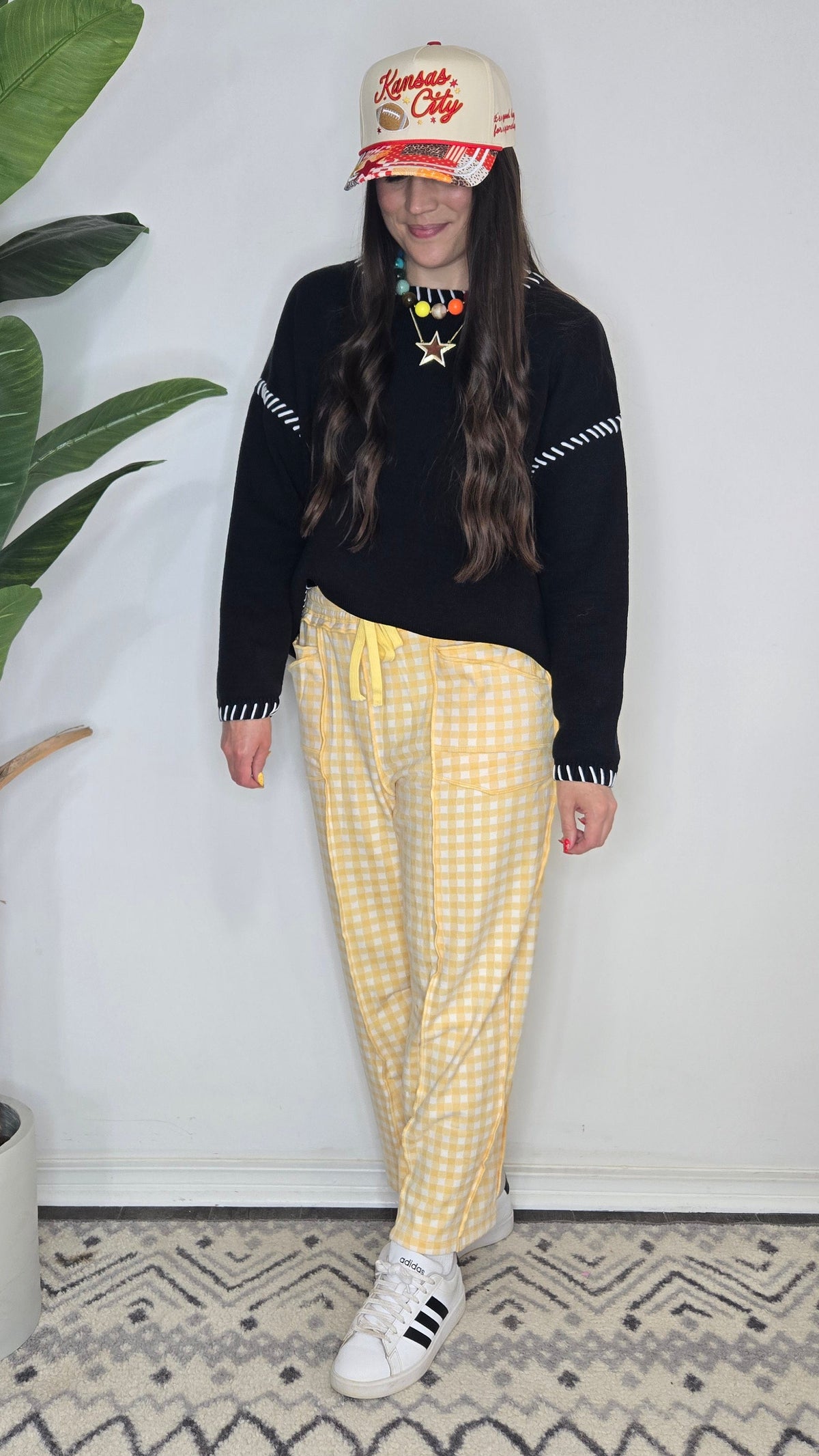 Alex Varsity Stitch Sweater