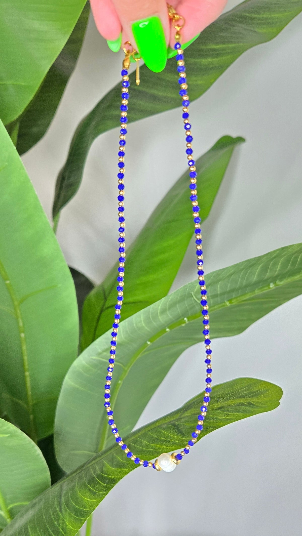 Blue Belle Necklace