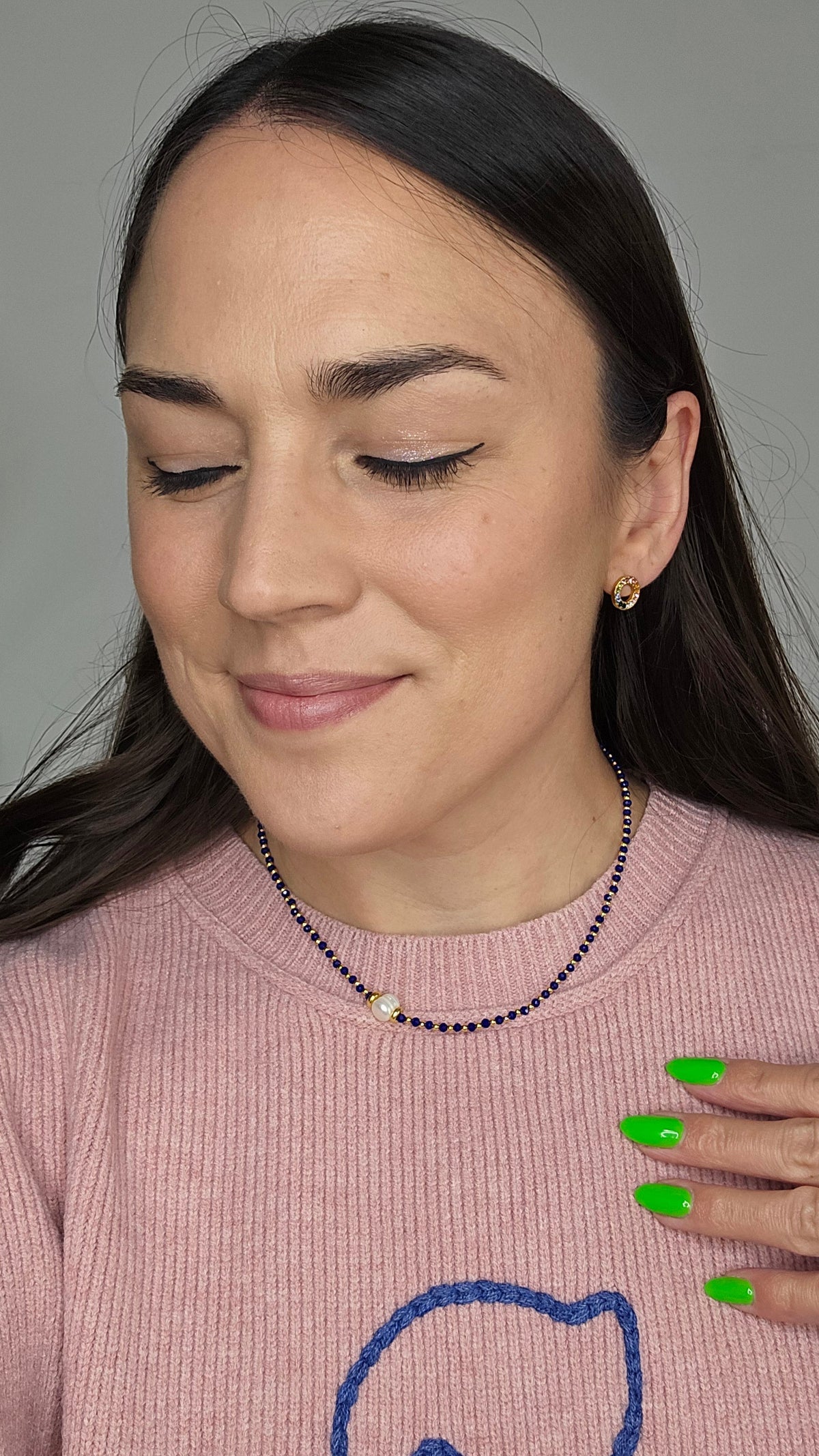 Blue Belle Necklace