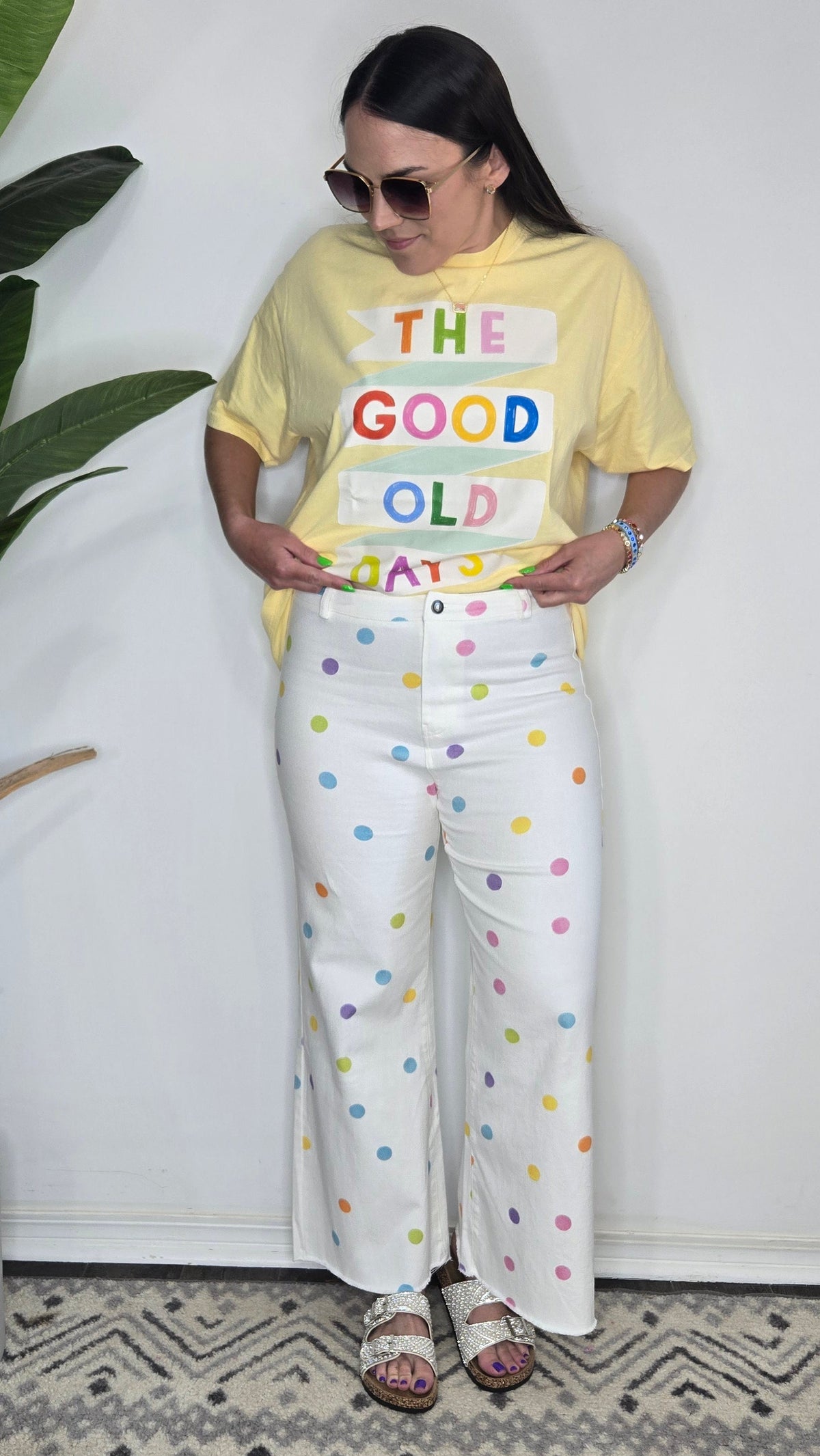 Dahlia Dot Pants - Restock